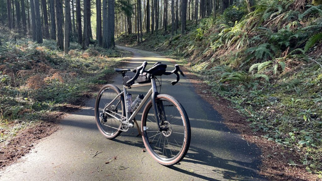 Custom Titanium Gravel Endurance Bike for the 2023 GMDBR Race